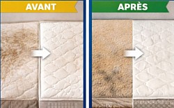 Matelas propre et désinfecté-Nettoyage professionnel